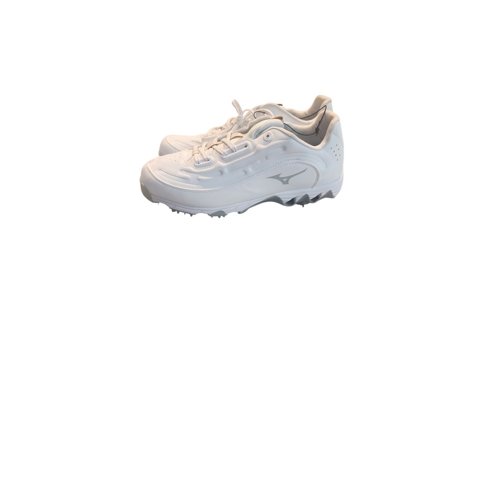 Mizuno Fastpitch Softball Cleats Womens 10 White Excellent